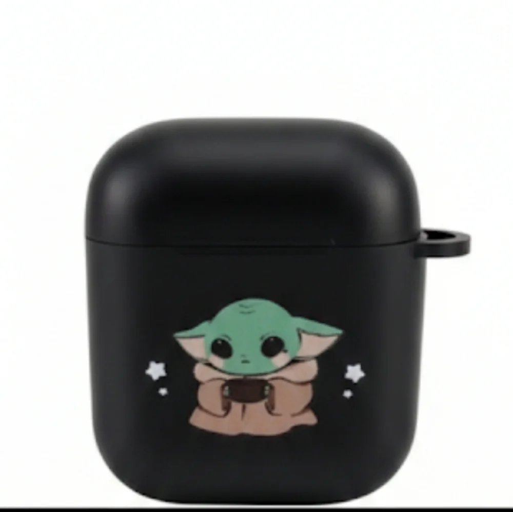 New Black AirPods Case with Baby Yoda Design